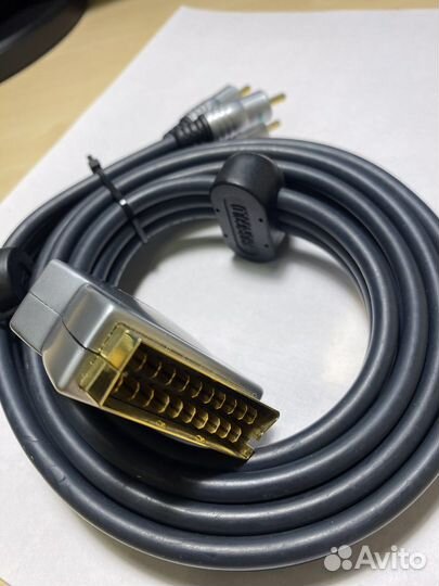 Кабель Profigold Scart -3 RCA (component ) 1,5м