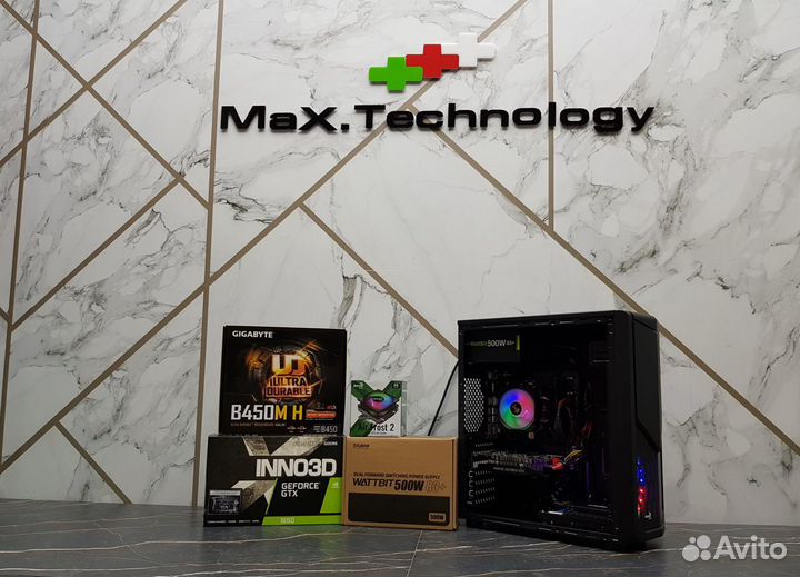 Игровой Пк Intel Core i5+GTX 1660 super 6Gb
