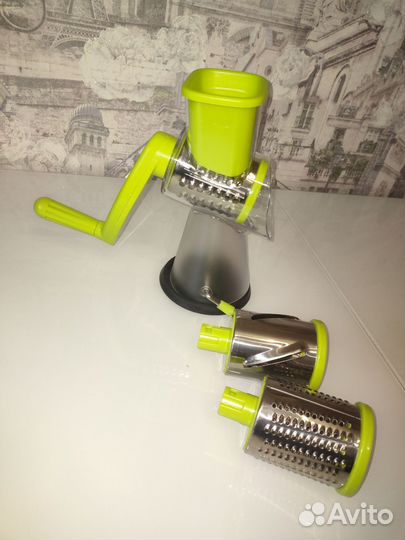 Терка 3 в 1 с насадками