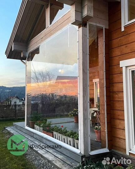 Мягкие окна на веранду от производителя арт 324