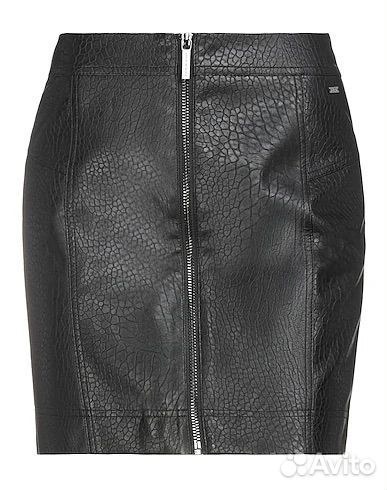 Кожаная юбка armani exchange
