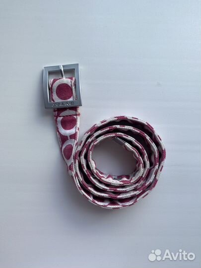 Ремень женский ткань