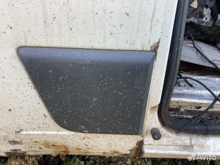 Правый короткий молдинг кузова fiat ducato 250
