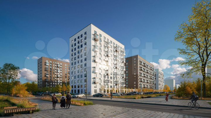 2-к. квартира, 51,2 м², 13/15 эт.
