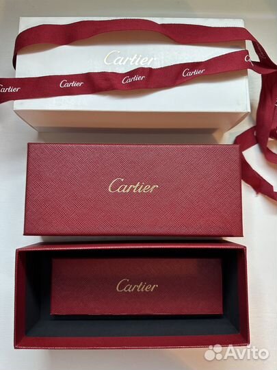 Комплект упаковка Cartier