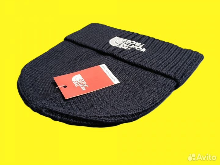 Шапка THE north face синяя