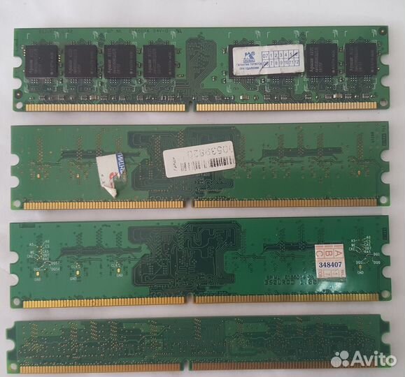 Оперативная память DDR2 разная