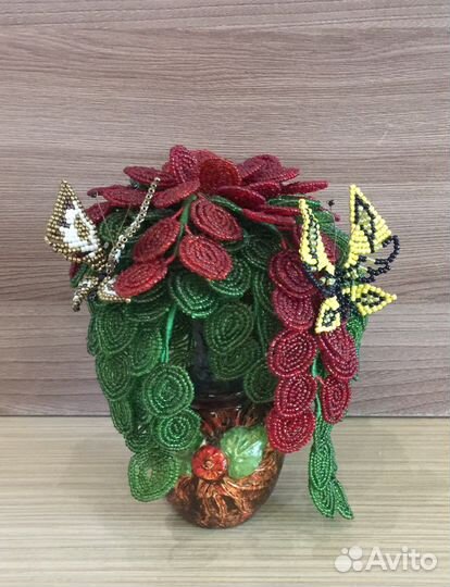 Деревья из бисера