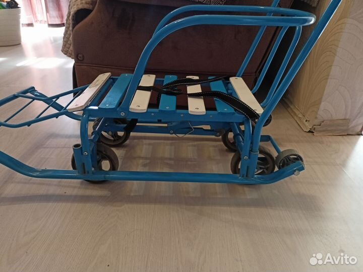 Санки на колесах