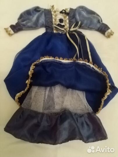 Платье на высокую куколку