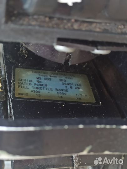 Лодочный мотор tohatsu M3.5 B2