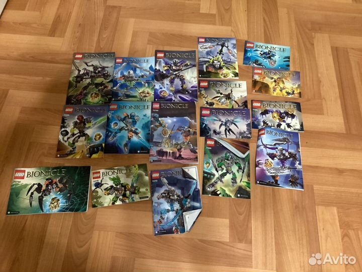 Лего биониклы и инструкции