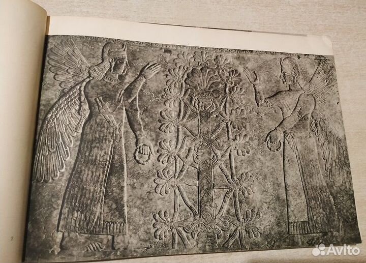 Книга-альбом Assyrische Palastreliefs