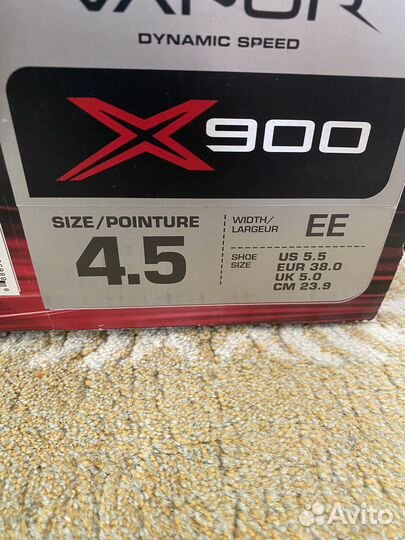 Хоккейные коньки bauer vapor x900 размер 4.5