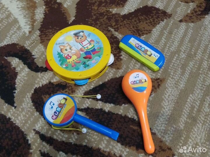 Музыкальный обучающий коврик.гитара