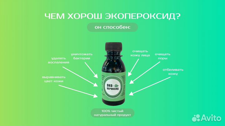 Пероксид водорода экопероксид