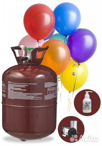 Гелий в баллоне для шаров Йошкар-Ола
