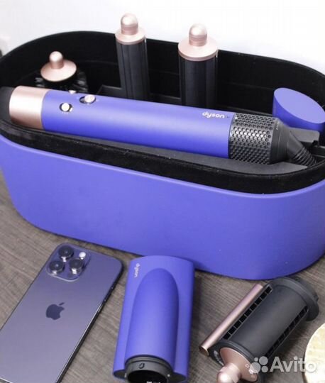 Стайлер dyson airwrap complete long HS05 с чехлом