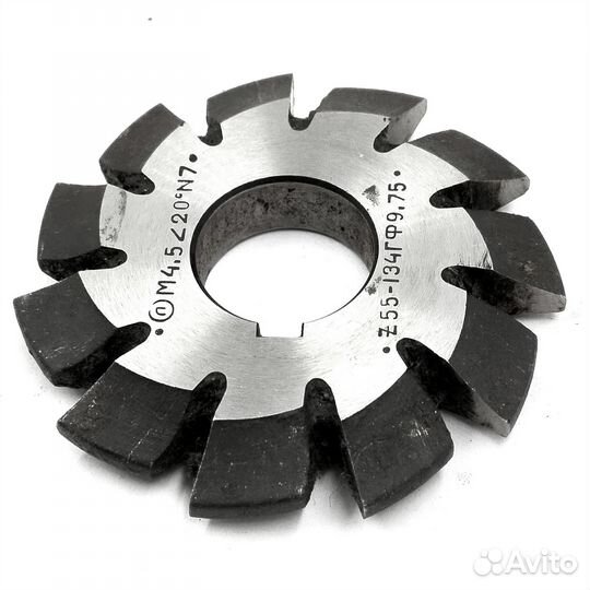 Фреза дисковая зуборезная модульная М4,5 №7 20 9Х