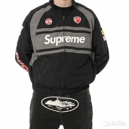 Куртка supreme ducati черная