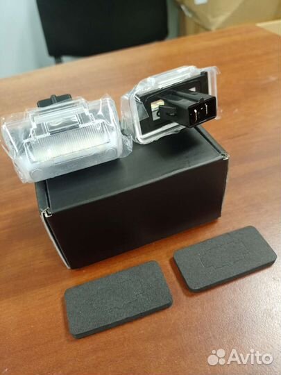 Подсветка номера Ford transit