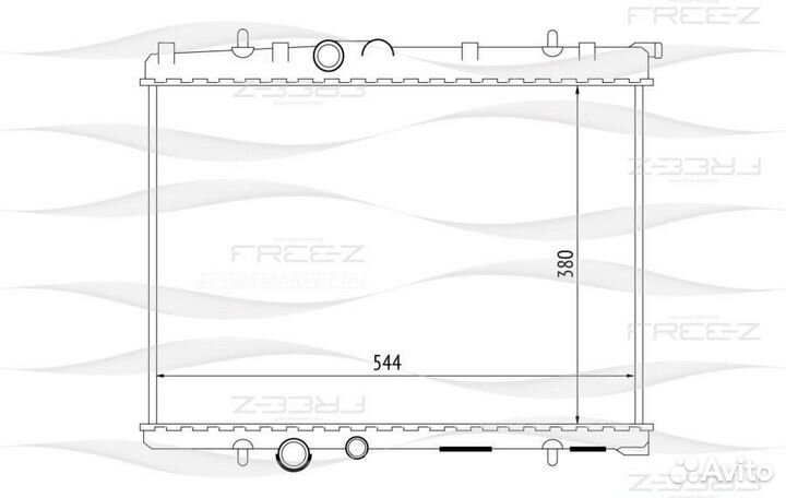 Free-Z KK0177 Радиатор