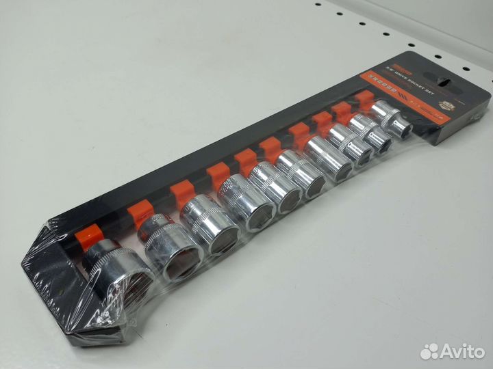 Набор головок на трещотку 3/8