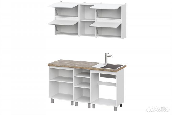 Готовый комплект кухни 1.6м