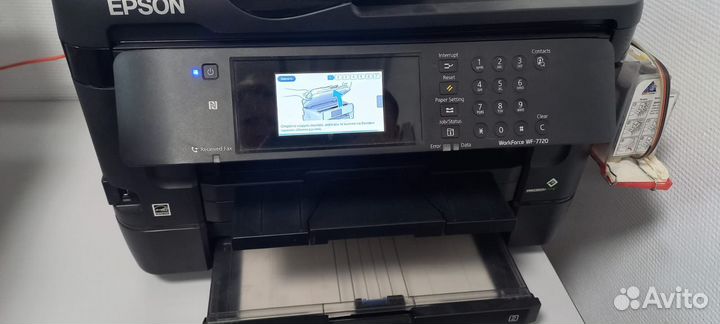 Цветной мфу Epson WorkForce WF-7720dtwf