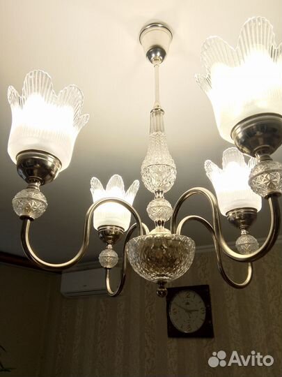 Хрустальная люстра СССР