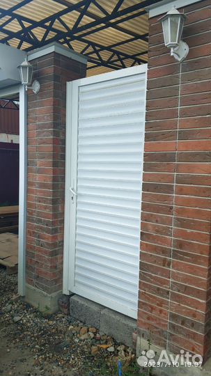 Калитка Алютекс, аллюминиевая