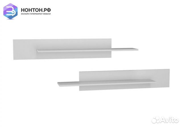 Комплект полок Point белый матовый