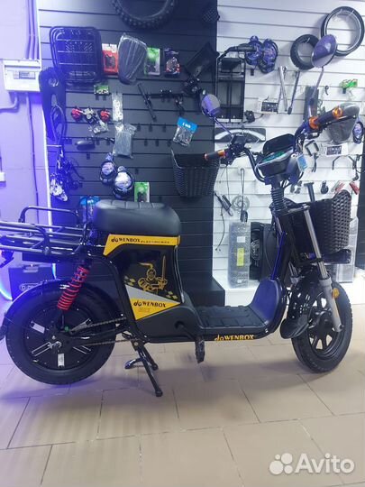 Электровелосипед wenbox монстр lux новый