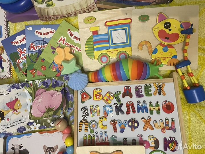 Детские развивающие игрушки пакетом