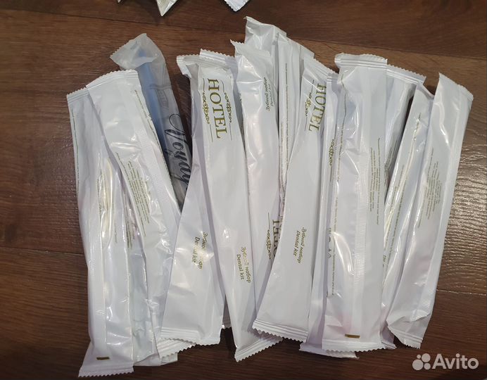 Одноразовые шампуни, мыло, гели. Для отелей