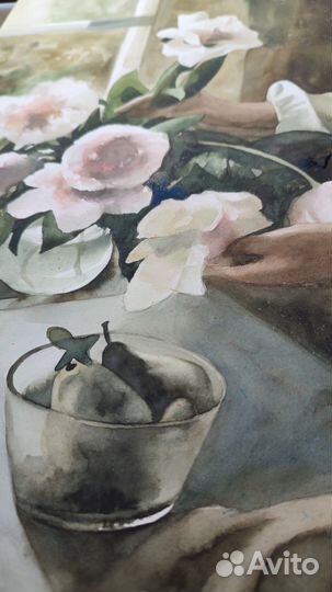 Картина акварелью 