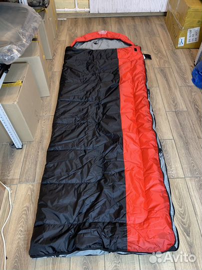 Спальный мешок Alaska Expert -15 красный