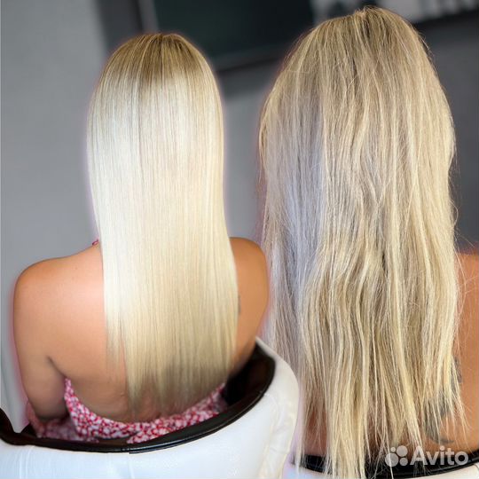 Кератиновое выпрямление волос