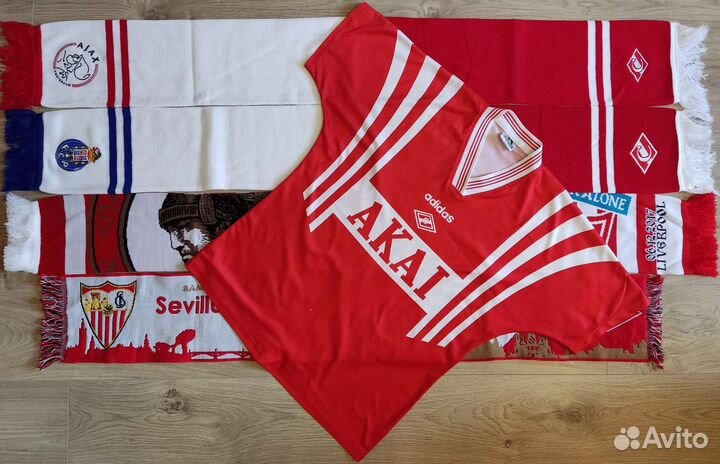 Шарфы Спартак Москва с матчей