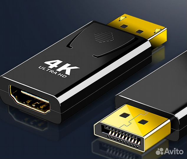 Переходник с DisplayPort (DP) на hdmi