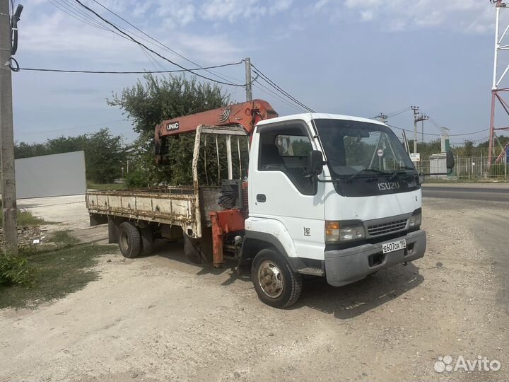 Isuzu Elf (N-series) с КМУ, 1997