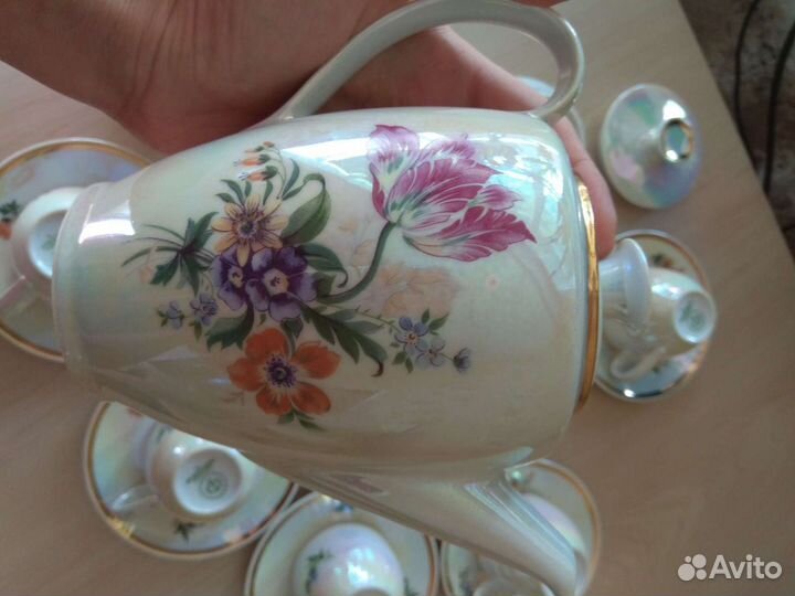 Кофейный сервиз гдр Кольдиц