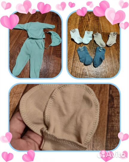 Боди,слипы,вязаный комплект,комбинезон детский