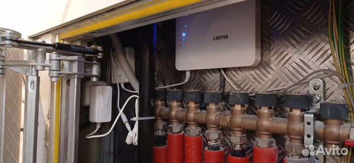 Монтаж Neptun,Gidrolock системы защиты от протечек
