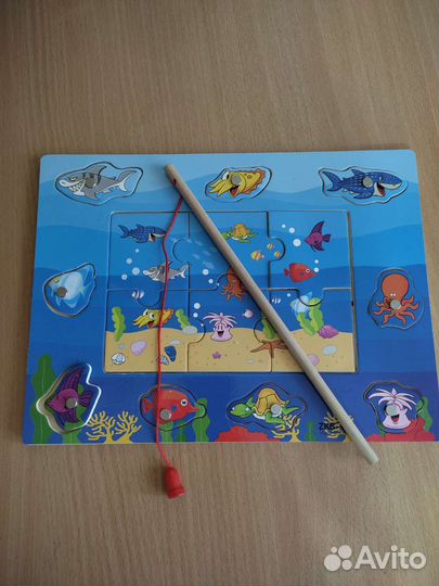 Игрушка магнитная рыбалка