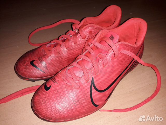 Бутсы детские Nike JR vapor 13 club размер 33.5