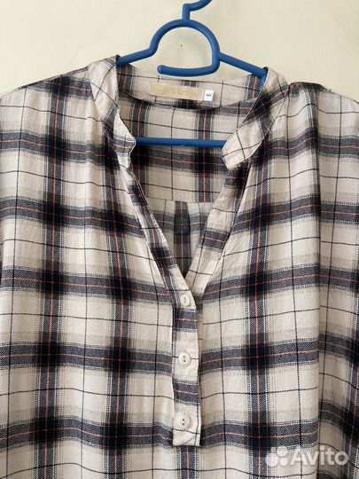 Блузка женская в клетку S