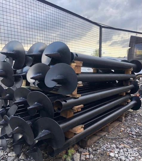 Винтовые сваи для фундамента