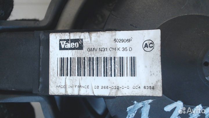 Двигатель отопителя Peugeot 306, 2000