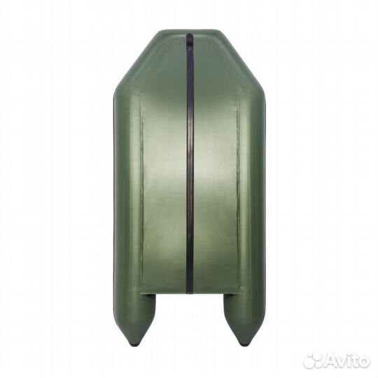 Лодка пвх Аква 2900 Слань-книжка киль зеленый